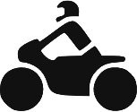 Motorcykel ikon